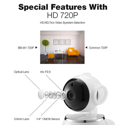 SMART WIFI CAMERA NIGHT VISION DETECTION